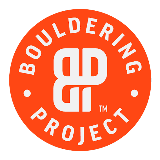 Seattle Bouldering Project logo, client of Seattle magician Travis Kim for event entertainment